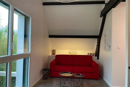 Billede fra billedgalleriet på Loft dans chaumière pour 6 personnes à SaintAndré i Saint-André-des-Eaux