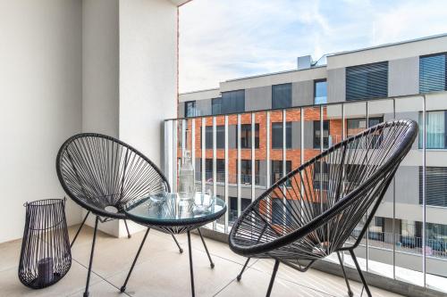 Prague Days - Premium Apartments - Balcony