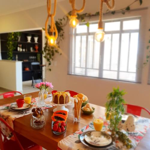 Jídlo v prázdninového domu nebo okolí