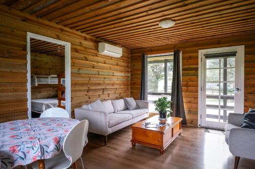 Χώρος καθιστικού στο The Ranch Mornington Peninsula