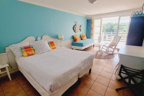 מיטה או מיטות בחדר ב-App Premium Tobago - Domaine P&V