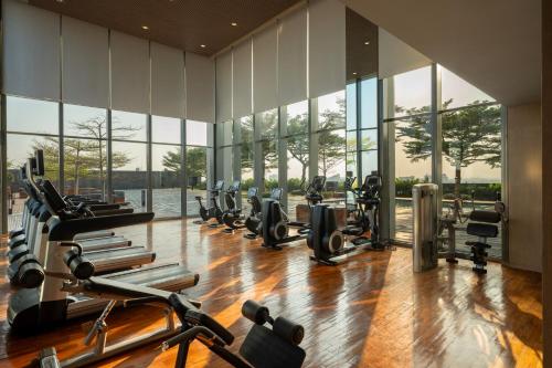 Fitness centrum a/nebo fitness zařízení v ubytování Alila Solo