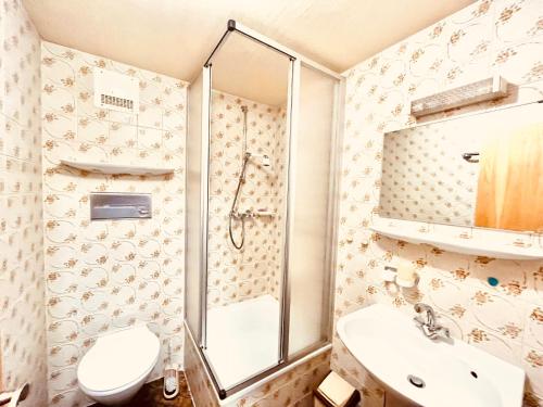 A bathroom at Bauernstüb´l
