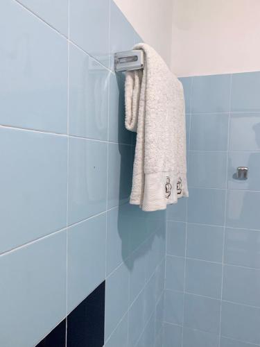 Koupelna v ubytování Manju Homestay