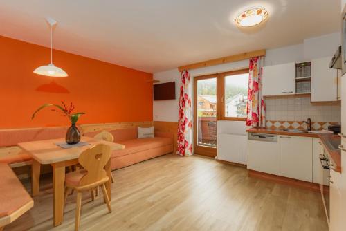 Kuchyň nebo kuchyňský kout v ubytování Gästehaus Sieder by Schladming-Appartements