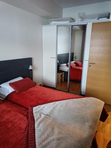 Katil atau katil-katil dalam bilik di Ylläs Chalet 8107