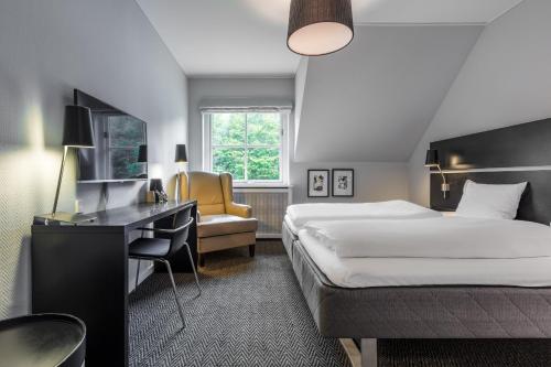 Postel nebo postele na pokoji v ubytování Thon Partner Hotel Sorø