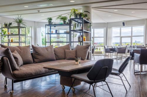 Ein Sitzbereich in der Unterkunft Thon Partner Hotel Sorø