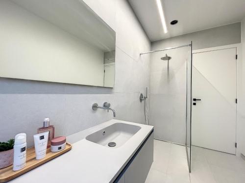Et badeværelse på La Brise - Knokke-Heist