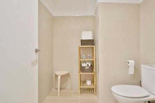 Koupelna v ubytování Posada de la Judería III