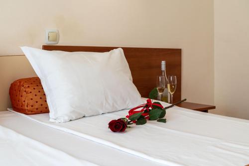 Cama o camas de una habitación en Primavera 1 Hotel