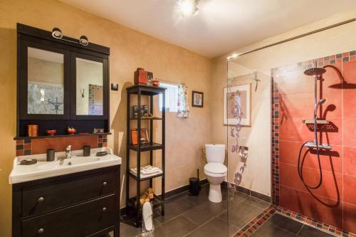 Ванна кімната в Gîte De Charme en Périgord