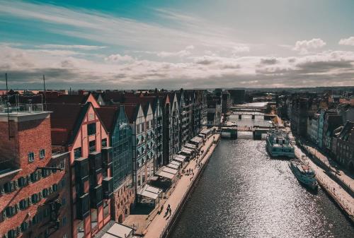Naturlandskabet i nærheden af lejligheden