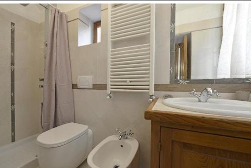Ванная комната в La Casina Rossa