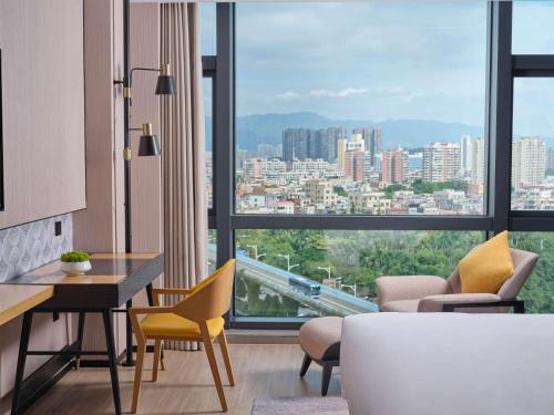 Posezení v ubytování Hilton Garden Inn Xiamen Tong'An