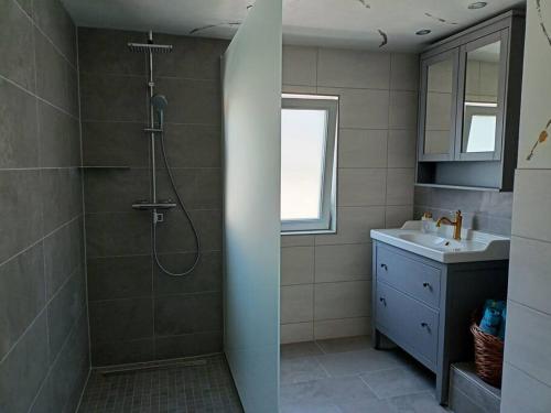 Koupelna v ubytování Ferienhaus Südschwarzwald
