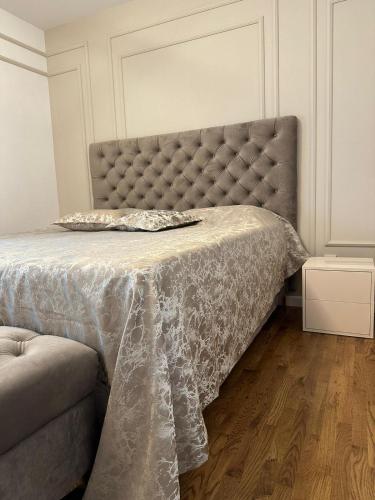 En eller flere senger på et rom på Lea Lux Apartment