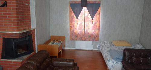 Posezení v ubytování Villa Skomakar Kramfors