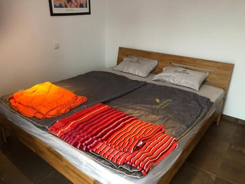 Postel nebo postele na pokoji v ubytování Reiterhof Kronwitter