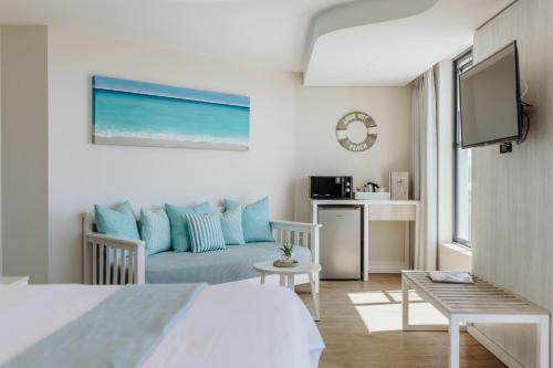 Kuchyň nebo kuchyňský kout v ubytování Bayview Hotel