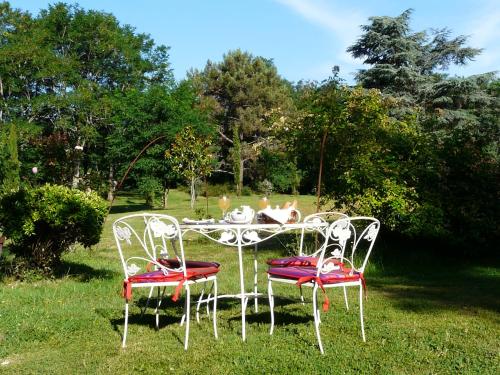 Zahrada ubytování Château de la Comtesse