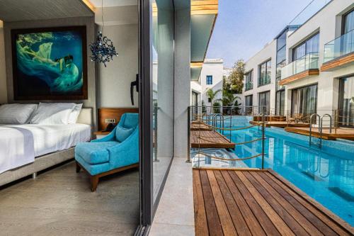 Gözegir Hotelの敷地内または近くにあるプール