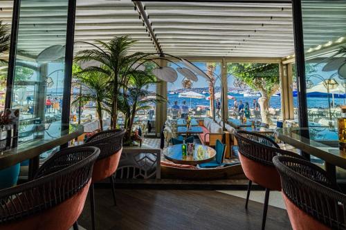 Gözegir Hotelにあるレストランまたは飲食店