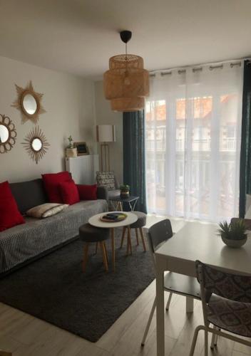 Χώρος καθιστικού στο Azurea - Charmant appartement à Andernos-les-Bains