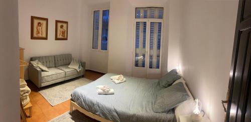 Posezení v ubytování Frailes Apartments Granada