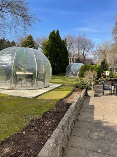 Jardin de l'établissement Bennachie Lodge Hotel in Kemnay