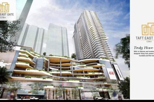 an architectural rendering of a tall building at Dreamy Aesthetic Suite in City Center in Cebu City