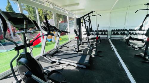 Gimnasio o instalaciones de fitness de The Red Farm Relais & Spa