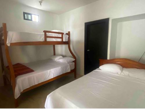 Postel nebo postele na pokoji v ubytování Apartamento JAGA