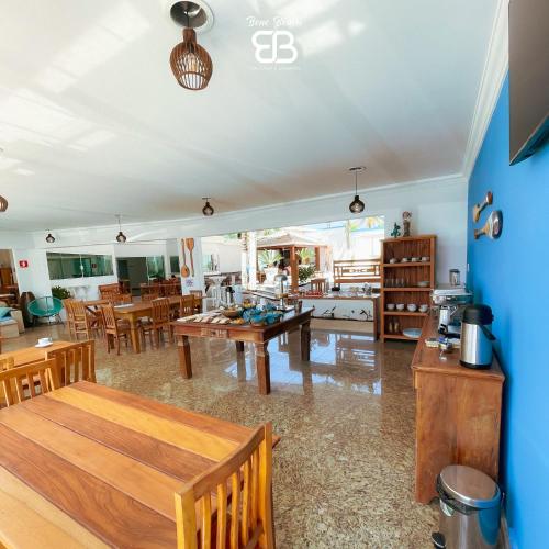 Εστιατόριο ή άλλο μέρος για φαγητό στο Bene Beach - Pousada Guarujá