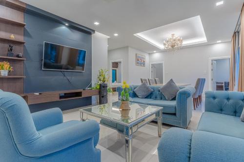 Χώρος καθιστικού στο Mew villa 3 pattaya