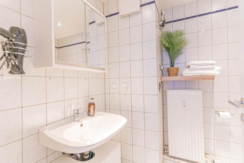 Koupelna v ubytování Apartment Leverkusen