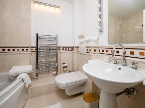 Ένα μπάνιο στο Haus Lotte, Wohnung 2
