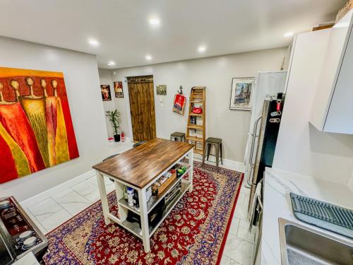 Kuchyň nebo kuchyňský kout v ubytování Barel Residence Homestay