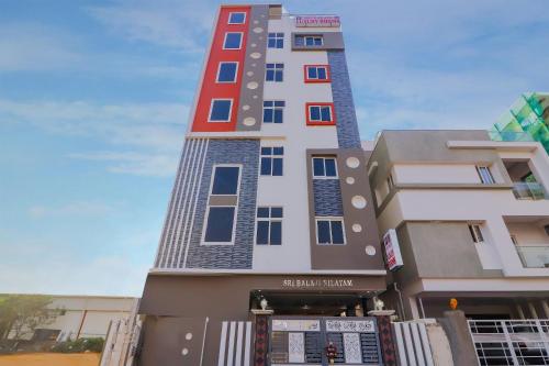 a rendering of the sultan residency hotel in dhaka at Home Sri Balaji Luxary Rooms Near Inorbit Mall Cyberabad in Gachibowli