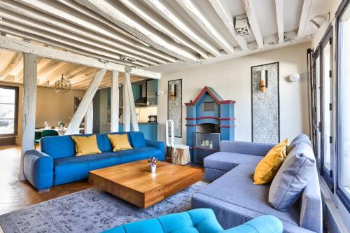 Le Marais Superb Apartment Terrace Paris Free Netflix