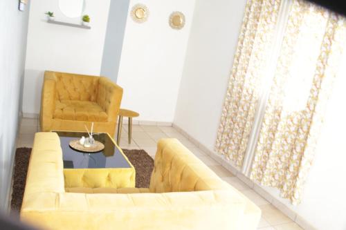 Posezení v ubytování KRISTAL HOME