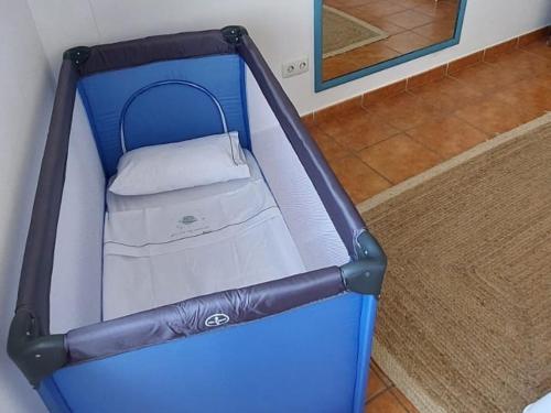 Łóżko lub łóżka w pokoju w obiekcie Casa M de mar - Dúplex con vistas