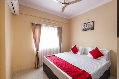 Postel nebo postele na pokoji v ubytování Elite Peak Serviced Apartments