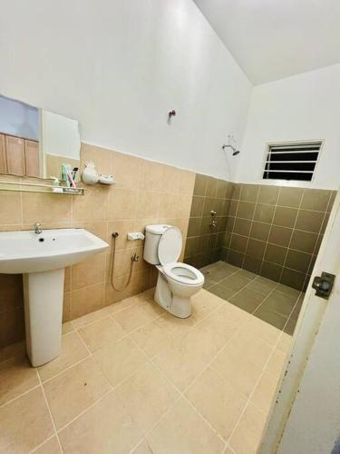 Koupelna v ubytování Astana a step to Sandakan City