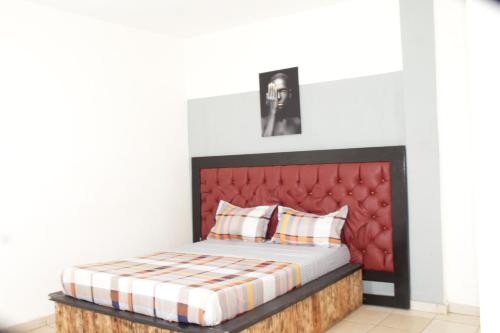 Postel nebo postele na pokoji v ubytování KRISTAL HOME