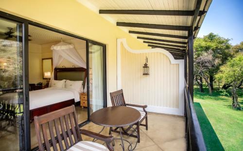 Μπαλκόνι ή βεράντα στο Royal Livingstone Hotel by Anantara
