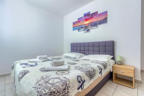 Postel nebo postele na pokoji v ubytování Ann