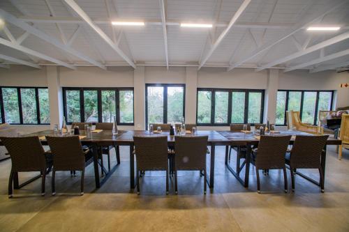 Konferenční prostory v ubytování Valley Lodge - Babanango Game Reserve