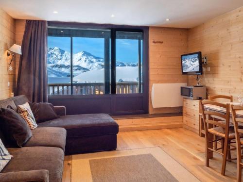 Val Thorens - Bel Appartement 4 pers, Balcon Sud, TV, Bluetooth, Cuisine Équipée, Local à Skis