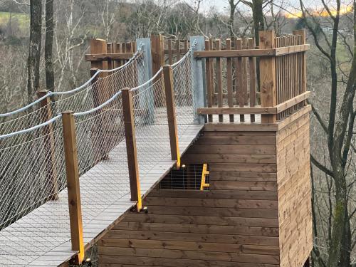 Balkón nebo terasa v ubytování Gîte DDS